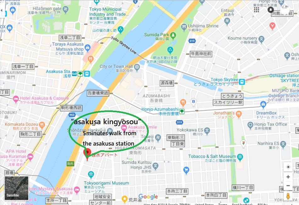 Apartamento Kingyosou Tokio Exterior foto